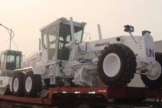 世界有我，山推助力聯(lián)合國維和任務。